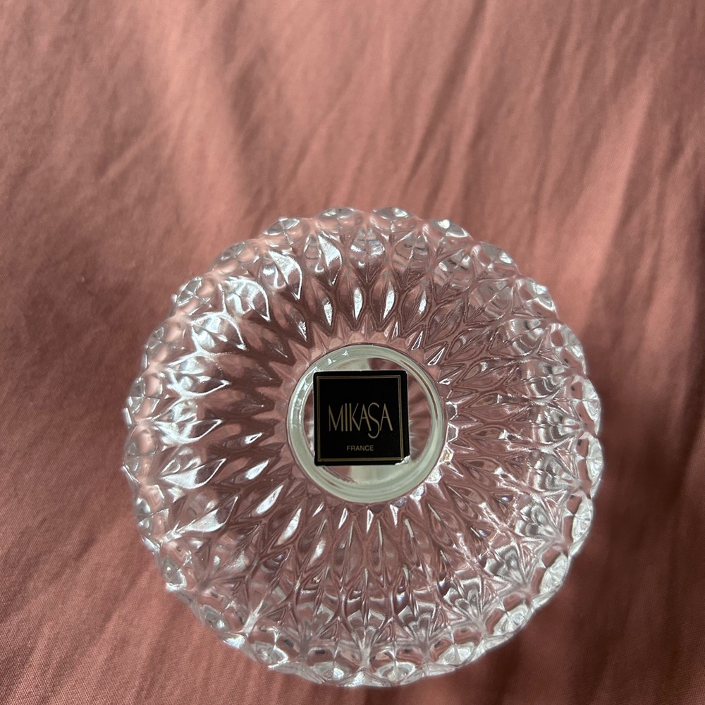 Mikasa Crystal Trinket Dish with Lid - Picture 3 of 8